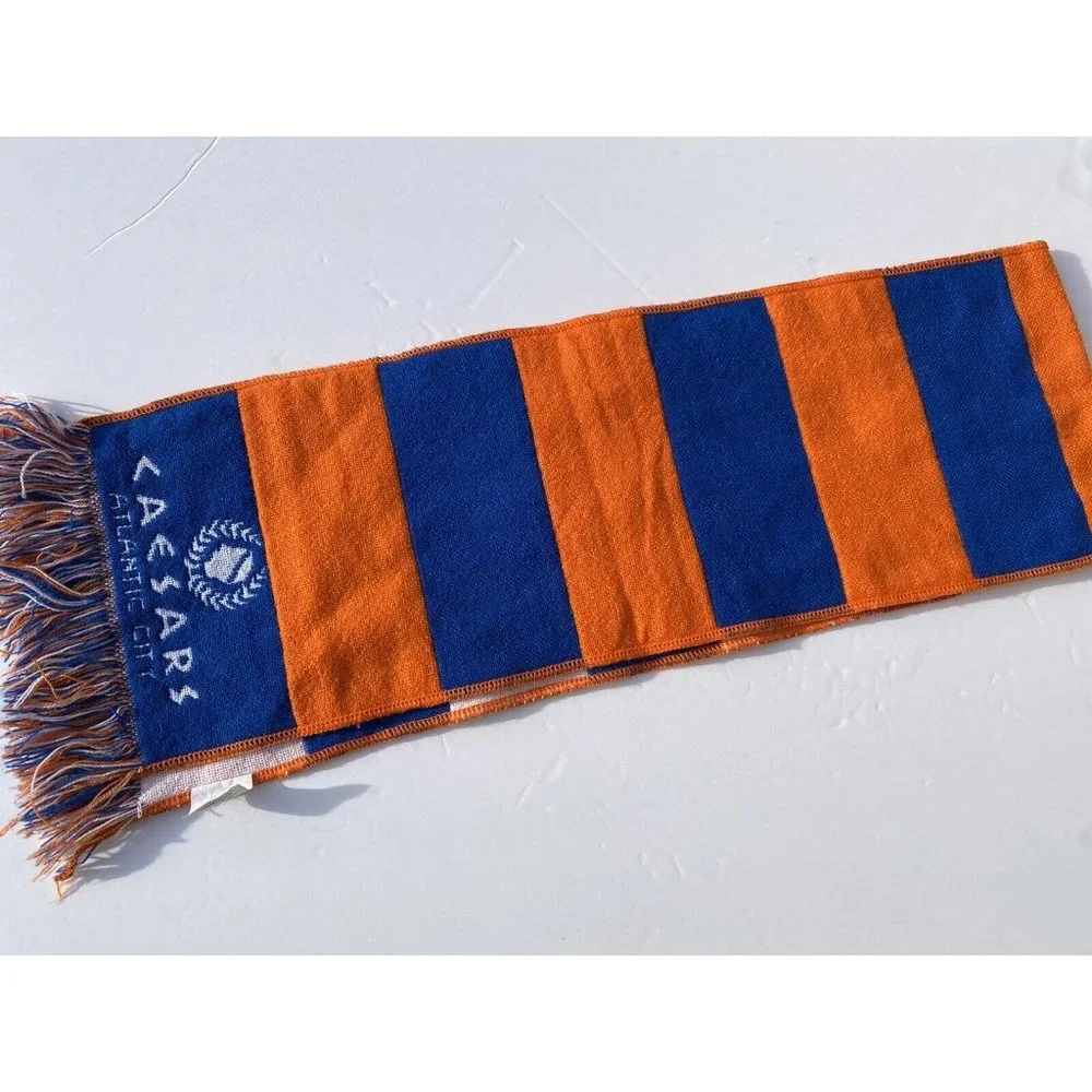 New York Mets Scarf Blue Orange BDA Promo Caesars Stadium Give Away